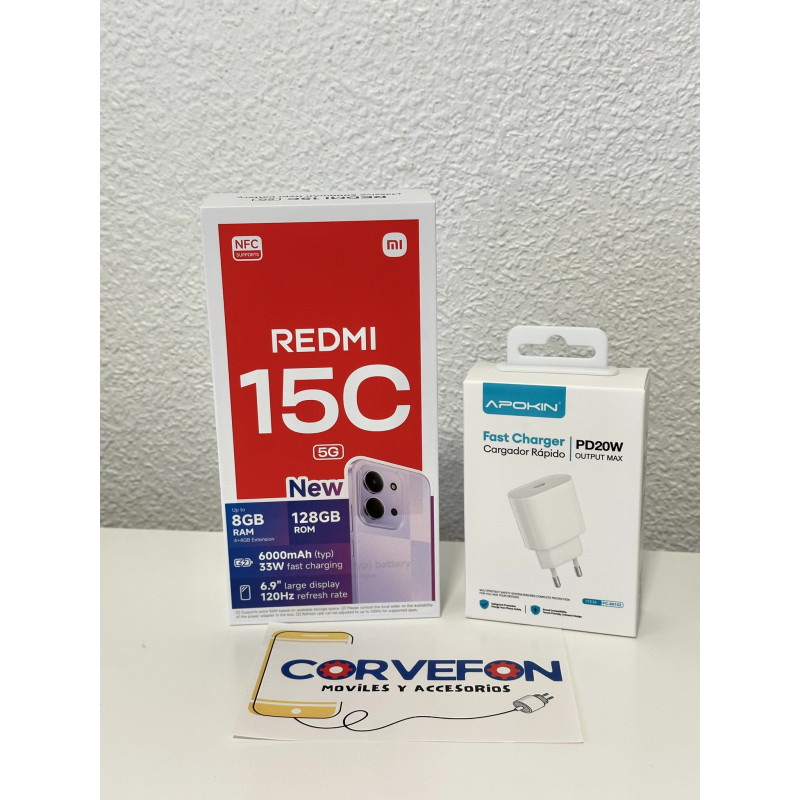Xiaomi 15C 128GB Negro | Nuevo y Original